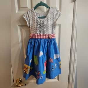 Super cute school dress by Eleanor Rose !